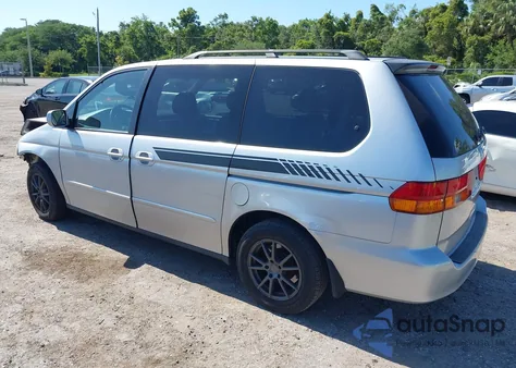 2004 Honda Odyssey Ex-L from USA, damaged, VIN 5FNRL18744B097944